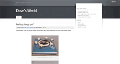 Desktop Screenshot of davewerld.com